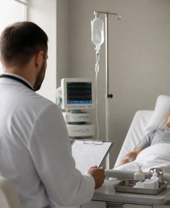 Профессиональный вывод из запоя под наблюдением врача в Асбесте